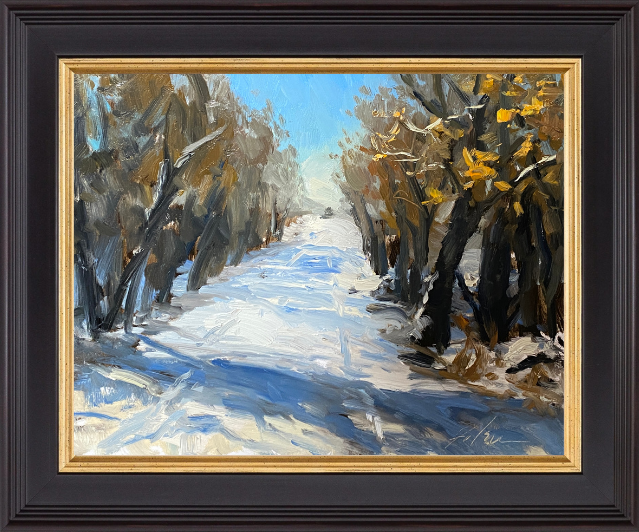 Snowy Winter Road - Image 2
