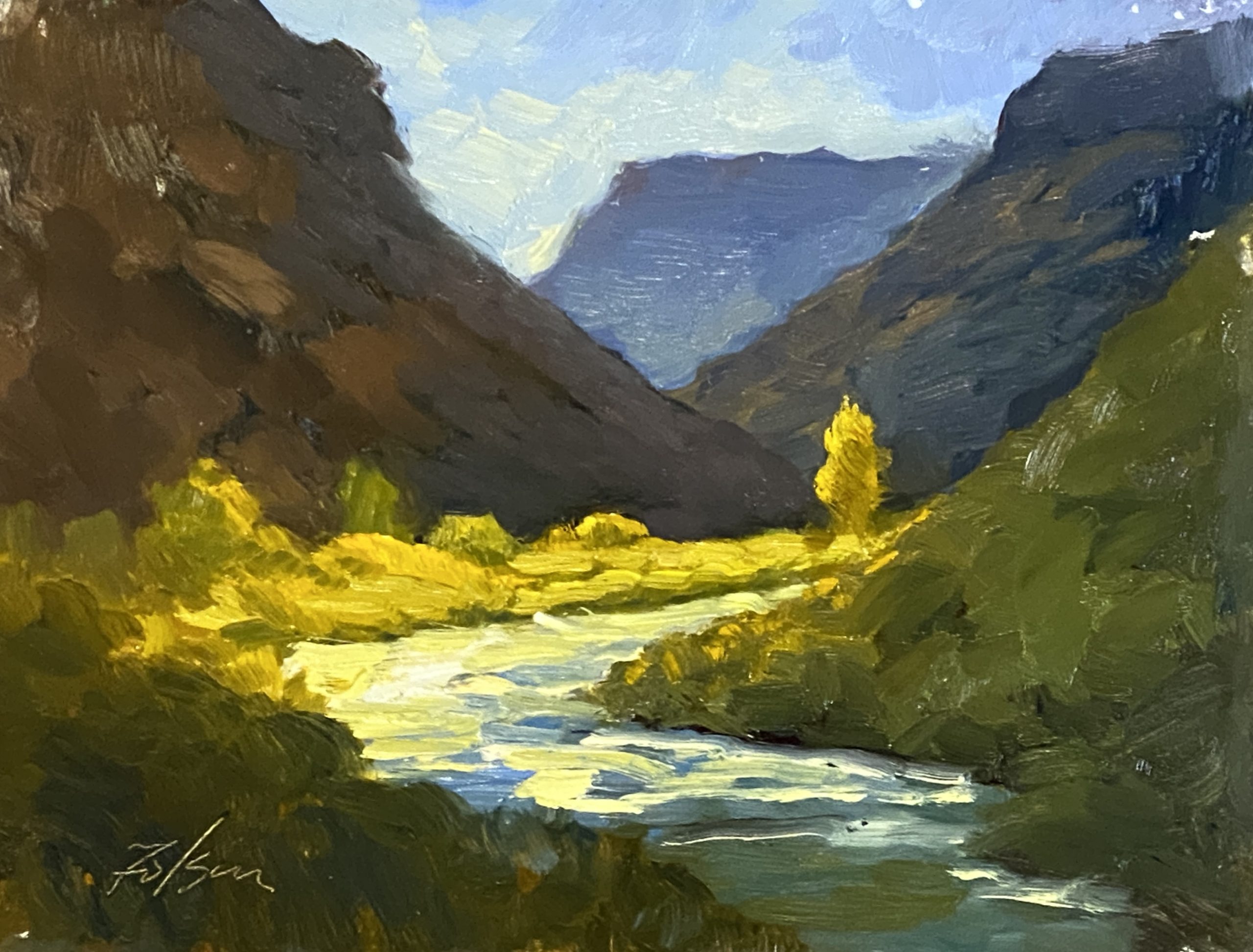 Serene River Flow